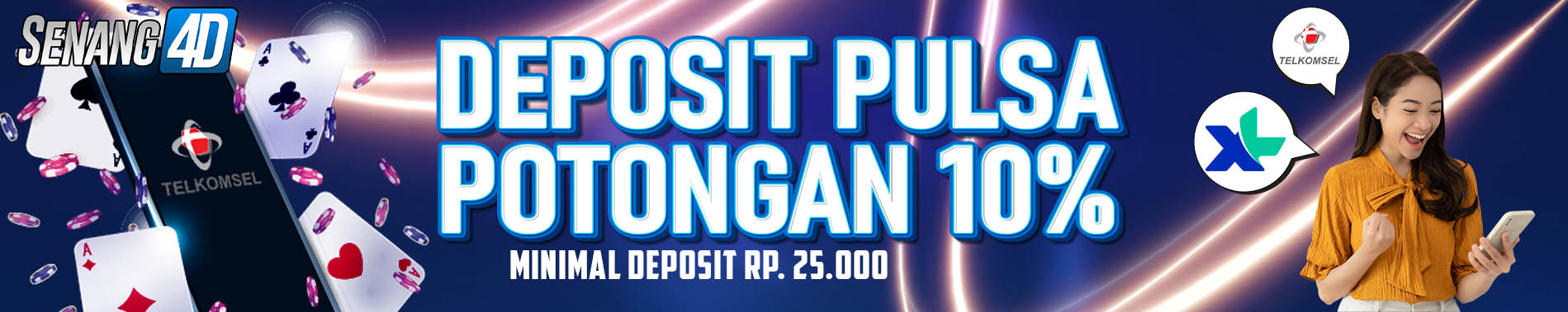 depo pulsa  potongan 10%